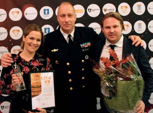 FRamtidsgalan - Årets Insats Den 21 november gick årets Fram dsgala av stapeln på Oscarsteatern i Stockholm där Försvarsmakten är med i priskategorin Årets Insats.