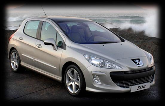 Peugeot 308 diesel sförbrukning Peugot 308 e-hdi Diesel 115 g/km 115 g/km 115 g/km 3,8 kwh/mil 0,38 l/mil 60 l