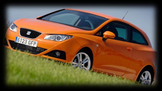 Seat Ibiza diesel sförbrukning Seat Ibiza Ecomotive Diesel 103 g/km 103 g/km 103 g/km 3,4 kwh/mil 0,34 l/mil 45 l 132 mil 1,2