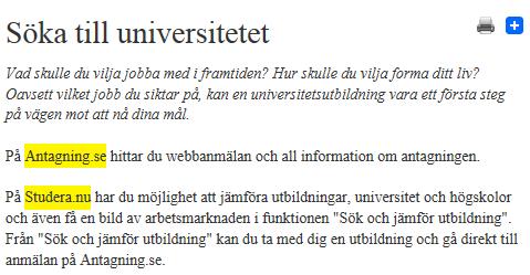 Personer som använder olika hjälpmedel för att läsa upp en text kan skumläsa längre texter genom att hoppa från rubrik till rubrik.