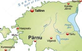 sedan ner till Pärnu i Estland och Hotell Tervis*** där skall