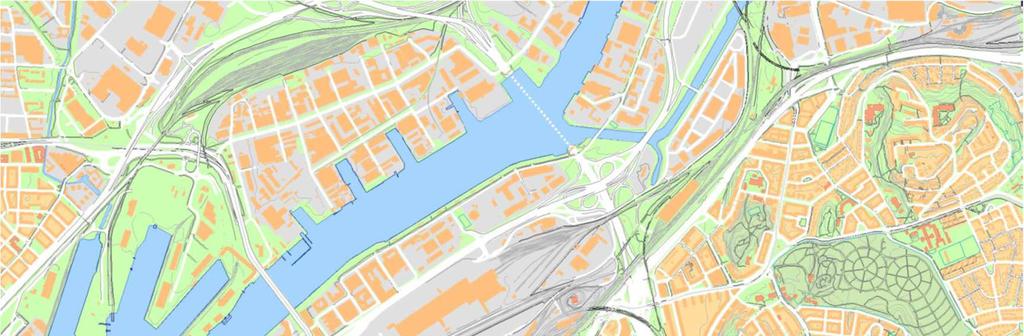Läge, areal och markägoförhållanden Planområdet ligger i Olskroken, cirka 2 kilometer öster om Göteborgs centrum.