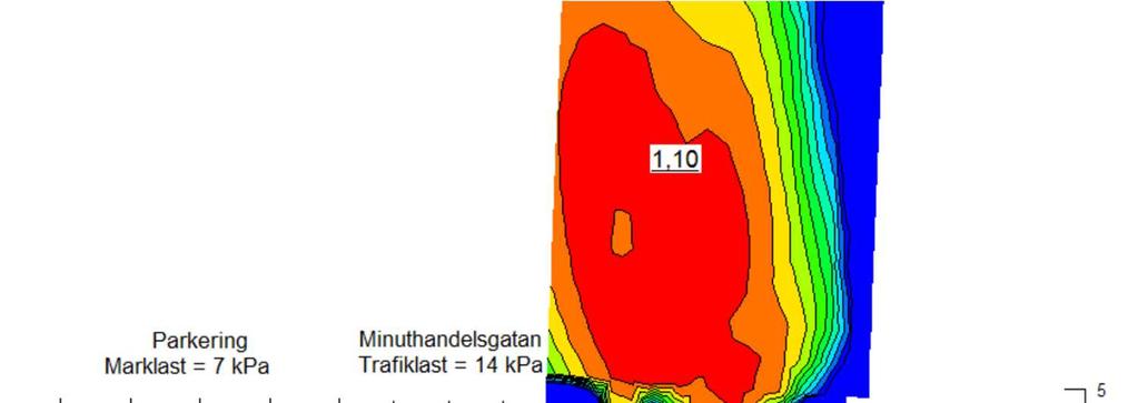 Förslag på typutseende grundförstärkning av slänten längs Gullbergsån.