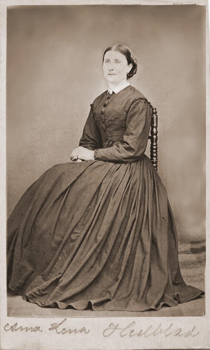 1860-talet De äldsta fotona innehåller oftast ingen information på kartongen men detta kan ändå identifieras: 1.