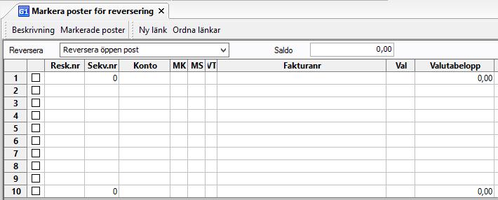 Om debetfakturan är en e- faktura så måste den krediteras (undantag gäller om den fastnat i fakturaväxeln).