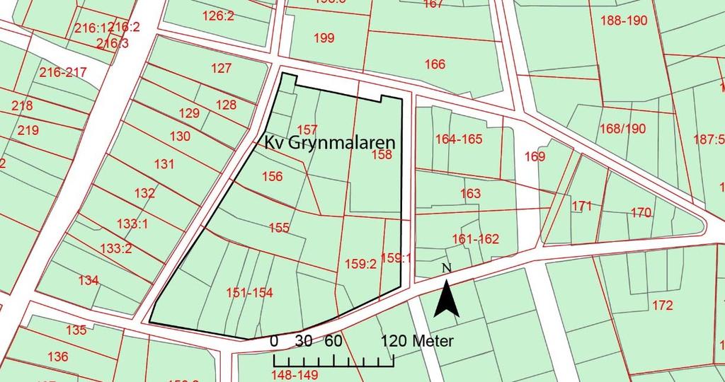 Fornlämningsmiljö Kv Grynmalaren ligger i den sydöstra delen av Lunds medeltida stadsområde och begränsas av de fyra gatorna Lilla Tvärgatan, Grynmalaregatan, Stora Tvärgatan och Lilla Södergatan.