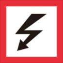 S101 Livsfarlig ledning Luftledning för starkström eller högspänningsledning i eller