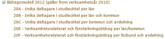 Tabellerna presenteras på SCB:s webbportal för studieförbundsstatistik: https://www.h2.scb.se/stuv Sammanfattning Grundbidrag 75 procent av statsbidraget fördelas som ett grundbidrag.