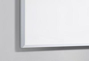 Skrivtavlor - Whiteboard Boarder whiteboard med gerade hörn Klassisk whiteboardtavla med emaljerad magnetbärande skrivyta.