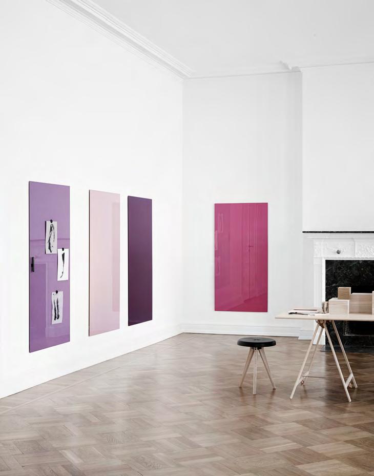 Skrivtavlor - Glas Mood Wall glastavla Magnetbärande glastavla som finns i 24 utvalda färger.