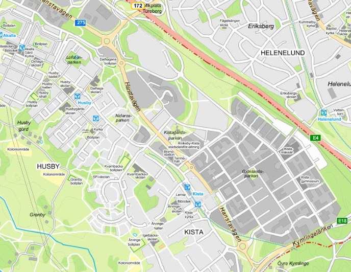 Sida 2 (15) medföra negativa konsekvenser för Kista Gårds kulturhistoriska miljö. All mark inom planområdet ägs av Stockholms stad.