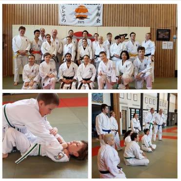 Träningsläger hemma Ashihara - Ju-jutsu Kai 15 16 oktober Under helgen blandades pass med instruktörer från Ashihara karate och Luleå ju-jutsuklubb.