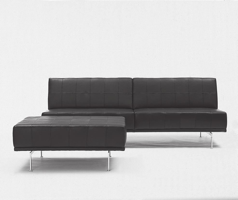 2½-sits soffa 216 90 80 43 8 7,5 2-sits soffa 180 90 80 43 7,5 7,5 1-sits soffa 108 90 80 43 4 4 Fåtölj 72 90 80 43 3,7 3,7 Pall 108 70 43 2 2 Pall, smal 108 50 43 1,8 1,8 Fåtölj: 2-sits soffa 127 67