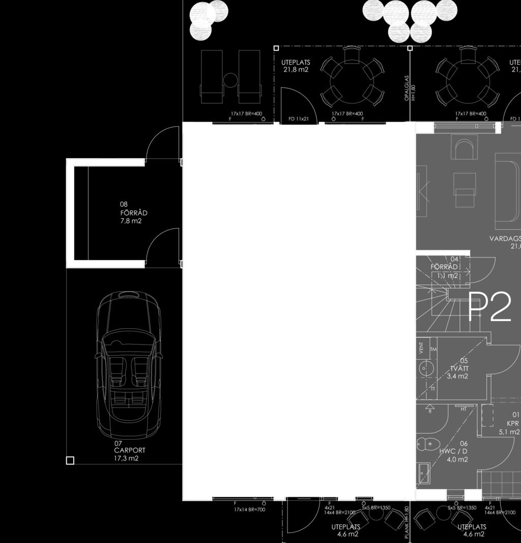 Linneskåp Ventilation PLAN 1