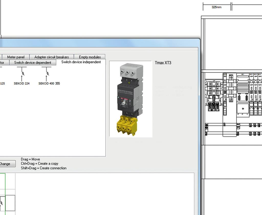 Kabeldon IP system Enkel planering och beredning av systemet med Connect IT Connect IT är ett Windows -baserat beredningsprogram för kabelskåp, fördelningscentraler och andra tillämpningar som