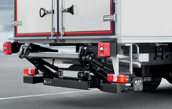 BC 1000 F4 Enkel, flexibel, med utjämning av lutning För användning på kaj/ramp eller vid rullcontainertransport lämpar sig även BC 1000 F4.