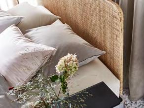 PH157203 PH157205 Or, go for something warm and earthy with the rattan headboard.