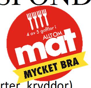 maltodextrin, malda kryddor (ingefära, chili, gurkmeja, svartpeppar), rapsolja.