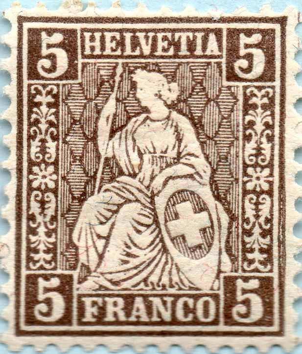 Helvetia var i romerska riket det landområde där Schweiz nu ligger, bebott av vad romarna kallade helveter. Helvetia är också namnet på en kvinnlig nationspersonifikation av Schweiz.
