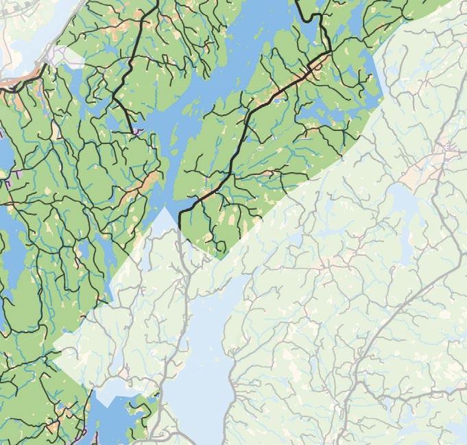 14 15 Maryd-Lygnö Barrskogsområde där det ligger små värdefulla odlingslandskap insprängda i landskapet. Tyst område. Hjortmarka Tätortsnära skogsområde där naturens ljud dominerar.