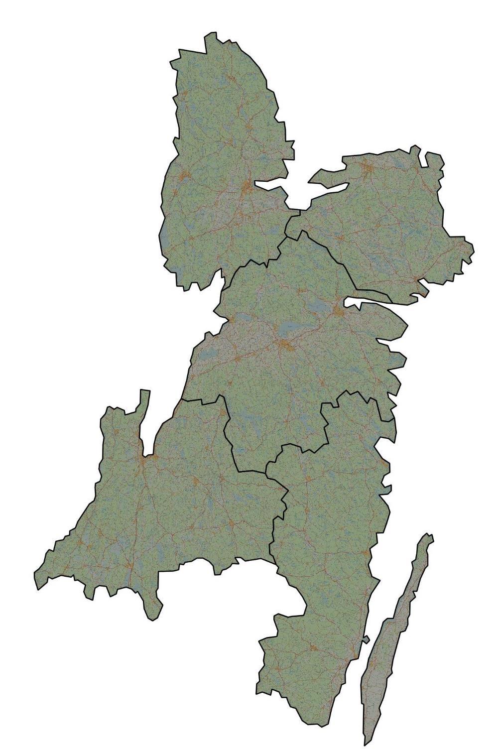 Avskjutning klövvilt (ej älg) i Östergötland och närliggande län 2017/ 2018 Det är stor variation i klövviltsavskjutningen mellan de angränsande länen.