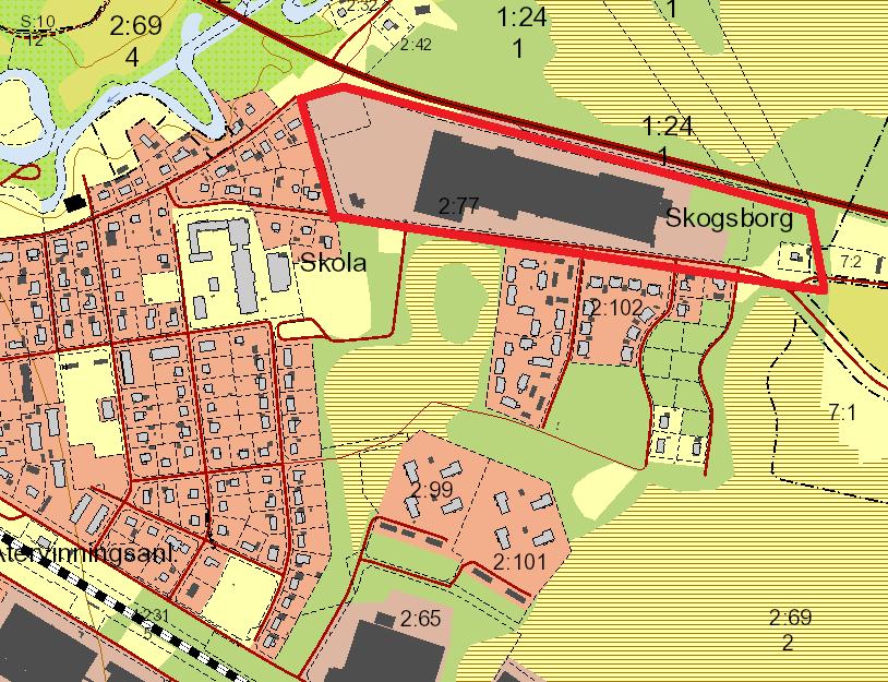 PLANFÖRFARANDE Detaljplanen handläggs enligt PBL (2015-01-01). Planen handläggs med standardförfarande.