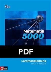 Matematik 5000 Kurs 2c Blå Lärarhandledning pdf PDF ladda ner LADDA NER LÄSA Beskrivning Författare: Lena Alfredsson. Vilket arbetssätt föredrar du?