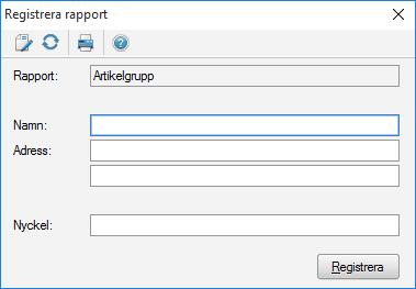 valt. Välj den rapport som du vill läsa in genom att markera den och klicka därefter på Importera. Om du vill ha in alla rapporter, gör du likadant för varje rapport. 6.