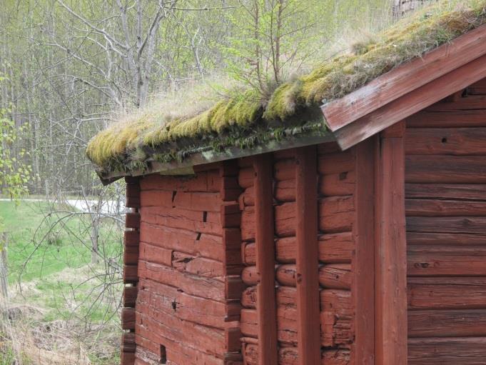 De behandlades med linolja och krokarna till rännorna justerades så att vattnet rinner ner i dem. Takfoten har åtgärdats och hängrännan justerats.