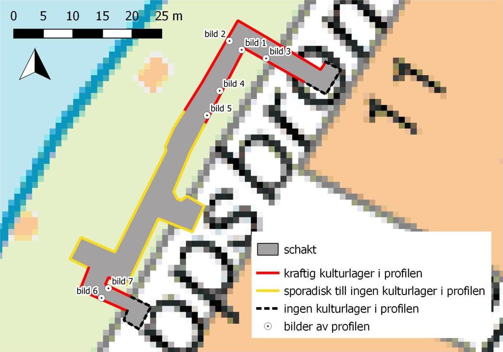 Tidigare antikvarisk verksamhet Sedan 2007 har inom Härnösand Raä 26:1 genomförts ett 10-tal antikvariska och arkeologiska insatser i form av utredningar, schaktövervakning samt för- och