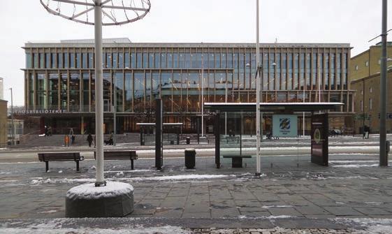 Praktiskt taget ingen yta som är bibliotek har tillfogats. Nu känns det mest av allt som mycket väsen för ingenting.