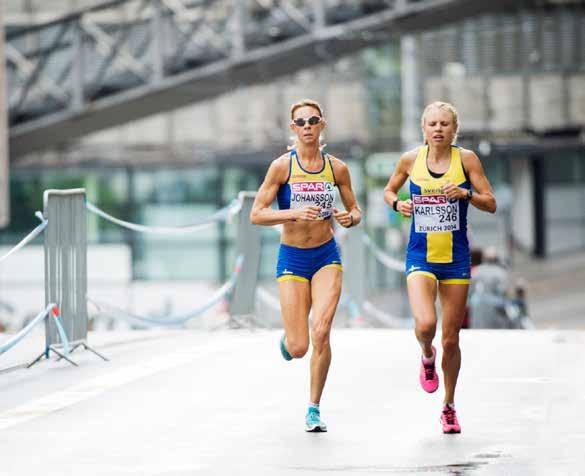 Från husknuten till VM EM i Zürich 2014, Annelie t v. Annelie hann fylla 32 innan hon upptäckte att hon faktiskt var riktigt bra på löpning.