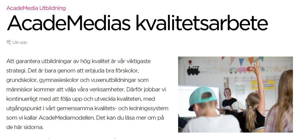 utvecklingsarbete? Gå in på https://utbildning.academedia.