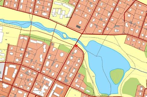 in per telefon. Synpunktslämnaren anger att aktuell gång- och cykelväg fungerar bland annat som skolväg till Bjurbäcksskolan, främst för boende öster om Storgatan.