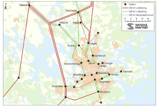 KOMPLETTERANDE SAMRÅDSUNDERLAG ÖVERBY-BECKOMBERGA 11 beslut om ytterligare förstärkningar i de västra delarna av stamnätet i Stockholm, projektet Storstockholm Väst.