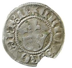 Fig. 2. Erik av Pommern, hvid (Galster 2). Fig. 3. Erik av Pommern, hvid (Galster 3).