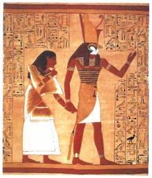 Papper och penna 5000 år sedan skrev och målade egyptierna på papyrus.