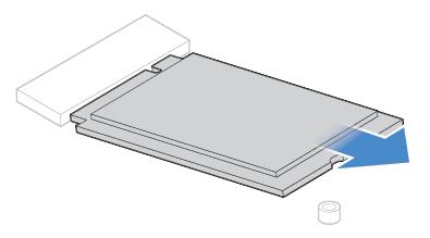 Bild 84. Ta bort M.2 SSD-enheten Bild 85. Installera M.