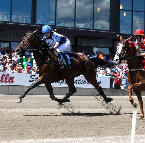 nyhetsbörsen juli2014 140720 Nova Race inledde på Axevalla 140722 Crane infriade förväntningarna Efter en mäktig långspurta avgör Crane till en säker seger över upploppet.