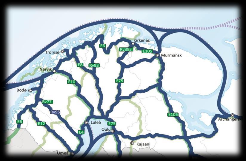 Gemensam gränsöverskridande infraplanering Flyg och tåg till och