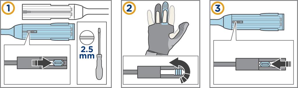 Säkerhet 3. Före första användning Justera handskfingrarnas längd och gör ett funktionstest innan du börjar använda Carbonhand. 3.1 Justera handskfingrarnas längd Carbonhand bör vara tätt åtsittande för att fungera bra.