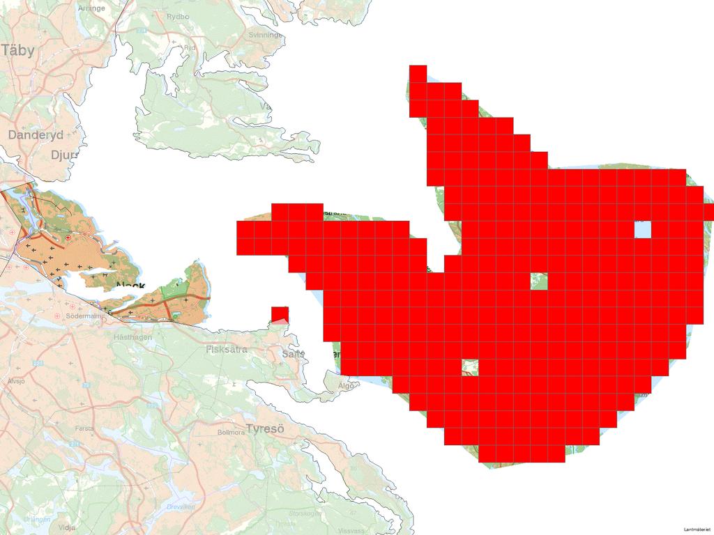 Via detta stickprov görs en statistisk skattning av bland annat hur många ungträd som finns i hela området och hur stor andel av dessa som har skador