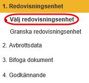 Figur 16 Meddelande då ingen behörighet finns 3.5 Att arbeta i systemet för inrapportering av avbrottsdata Alla sidor i systemet har samma grundformat.