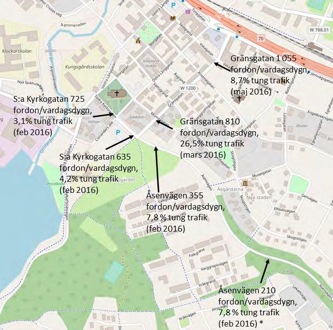 102 ANTAGANDEHANDLING Dnr: SBN 2017/0898 förväntas färdas, har hastighetsgräns 30 km/h.