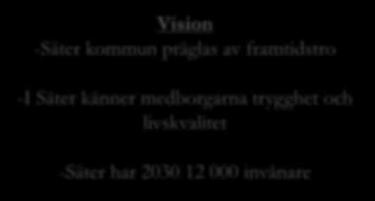 iordningsställa byggbar mark och påvisa ekonomiska möjligheter att ta tillvara restprodukter Vision