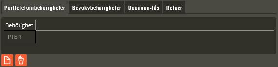 Multiaccess Styra 8.3 Programmering: Objekt 202 Porttelefonbehörigheter måste läggas till om porttelefonfunktion skall användas för berört objekt.