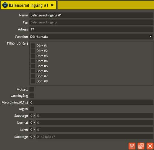 Multiaccess Styra 8.3 Programmering: Enhetskonfiguration, Aptus485-enheter, MC1 I/O (In/Ut) 92 Enhetens Serienummer hittar du på klisteretiketten i enheten.