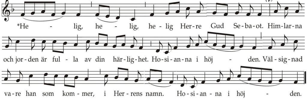 MÅLTIDEN Psalm 109 1. Det susar genom livets strid En fläkt av himmelrikets frid, En kör av harpotoner.