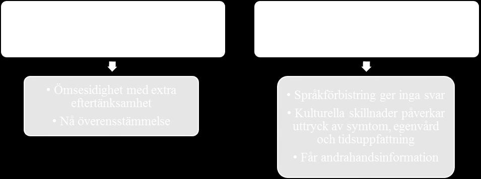 samspel i kommunikationen med utlandsfödda vårdsökande.