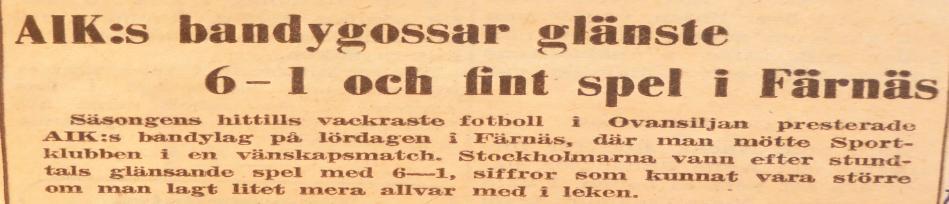 tämligen svältfödd på storfotboll. Som helhet var det lyckad daladag i division III ja, Ludvika får ursäkta, någon ju dra kortaste strået i en inbördes uppgörelse.